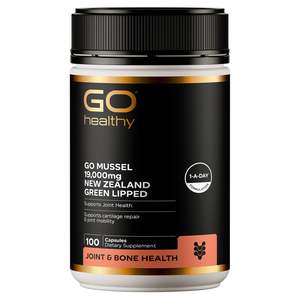 Green Mussel Powder Capsule: Go Mussel 19000mg 100capsules