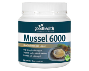 Green Mussel Powder Capsule: GoodHealth Mussel 6000 300capsules
