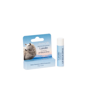 Skincare: Alpine Silk Nourishing Lip Balm Lanolin SPF15