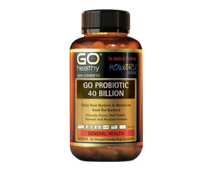 Probiotics General Purposes: Go Probiotic 40Billion 90vegecapsules