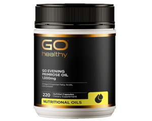 Mevening Primrose Oil: Go Evening Primrose Oil 1000mg 220softgels