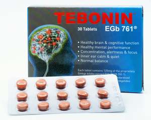 Mginkgo Biloba: Tebonin EGb 761 30 tablets