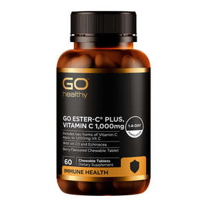 GO ESTER-C® PLUS, VITAMIN C 1,000mg (120c)