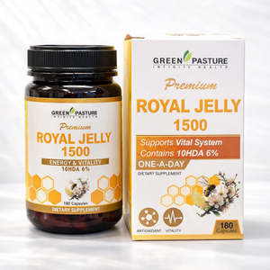 General Wellbeing: Green Pasture Royal Jelly 1500mg (180c)