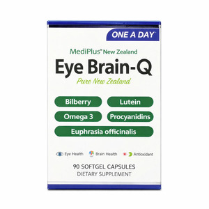 New Arrival: ***BONUS GIFT***Medi Plus Eye Brain-Q (90 Softgel Capsules)