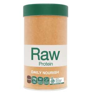 Default Category Workout Supplements Vegetable Protein: Raw Protein Daily Nourish Chocolate