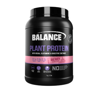 Default Category Workout Supplements Vegetable Protein: Plant Protein - Berry