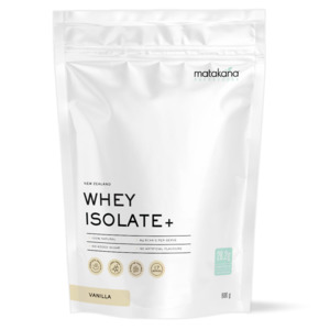 Default Category Performance Enhancing Sports Supplements: NZ Whey Protein Isolate + Vanilla