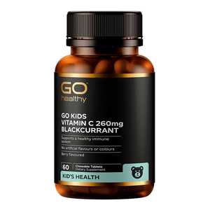 GO Kids Vitamin C 260mg Blackcurrant