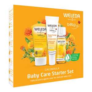Default Category Baby Care Baby Skin Care: Calendula Baby Care Start Set