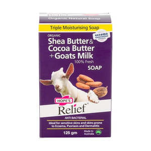 Default Category Baby Care Baby Skin Care: Shea Butter & Cocoa Butter + Goats Milk Soap