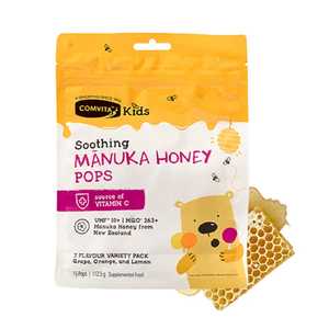 Default Category Food Drinks Manuka Honey: Kids Soothing MÄnuka Honey Pops