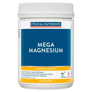 Default Category Brain Health Stress And Mood: Mega Magnesium Powder - Raspberry