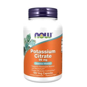 Default Category Performance Enhancing Sports Supplements: Potassium Citrate 99mg