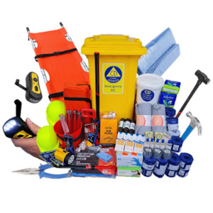 Civil Defence Kit Mobile Emergency Survival Kit 20-55 Person – Large – Health and Safety