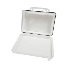 Clear First Aid Box with rubber seal – Health and Safety