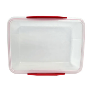 Red 2L Click-close First Aid Box – Health and Safety