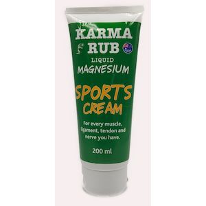 Skincare: KarmaRub Magnesium Sports Cream 200ml