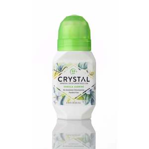Deodorants: Mineral Crystal Deodorant Roll-On - Vanilla Jasmine