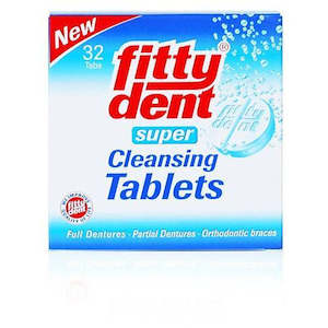 Denture Care: Fittydent Denture Cleansing Tablets
