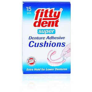 Denture Care: Fittydent Denture Adhesive Cushions