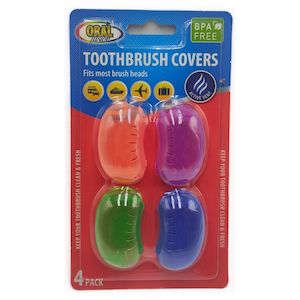Oral Hygiene: Oral Fusion Toothbrush Covers  4 Pack