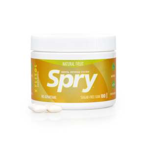 Oral Hygiene: Spry Natural Fresh Fruit Xylitol Gum, 100ct