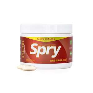 Oral Hygiene: Spry Natural Cinnamon Xylitol Gum, 100ct