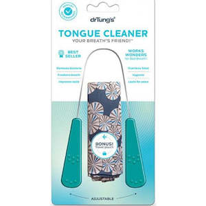 Oral Hygiene: Dr Tung's Stainless Steel Tongue Cleaner
