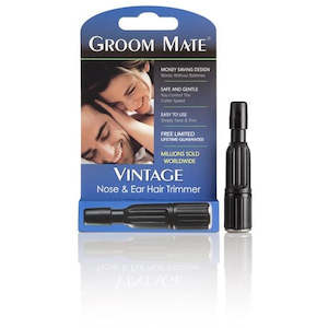 Groom Mate Vintage Nose Hair Trimmer