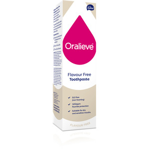 Dry Mouth Support: Oralieve Flavour Free Toothpaste 75ml