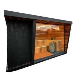 Heat Therapy: HealthHQ Aurora Plus+ Outdoor Traditional Cabin Sauna