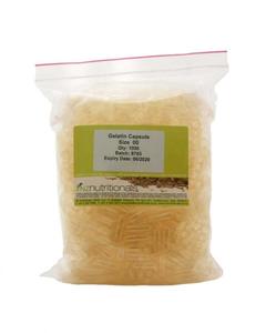 VITAFiT Empty Gelatin Clear Cap (Size 00) 1,000 Capsules