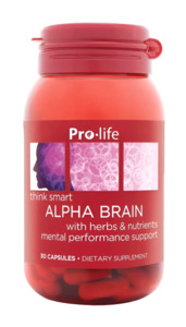 Pro-life Alpha Brain 30 Capsules