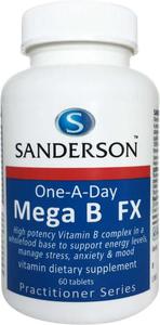 Sanderson Mega B FX One-A-Day 60 Tablets