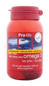 Pro-life Omega 3 (1000mg) Softgels