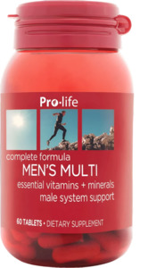 Pro Life: Pro-life Mens Multi 60 Tablets