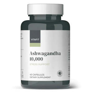 Capsules Tablets: VITAFiT Ashwagandha (10,000mg) 45 Capsules