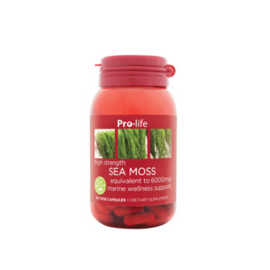 Pro-life Sea Moss (6,000mg) 60 Vege Capsules