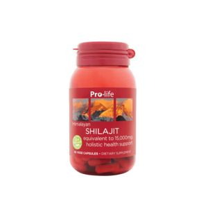 Vitamins And Supplements: Pro-life Shilajit (15,000mg) 45 Vege Capsules