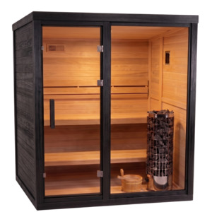 Heat Therapy: HealthHQ Aurora Mini Outdoor Traditional Cabin Sauna