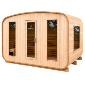 Heat Therapy: HealthHQ Sterling Outdoor Traditional Cabin Sauna