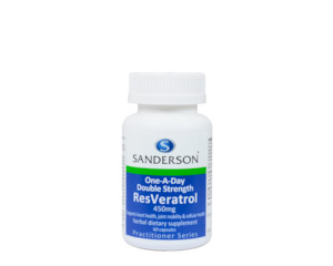 Sanderson Double Strength Resveratrol 450mg