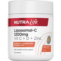 Nutra Life Liposomal C 1200mg (60t)