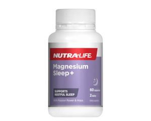 Nutralife: ***NEW PACKAGE*** [NL] Magnesium Sleep+ (60c)
