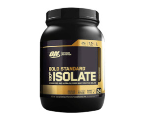 Optimum Nutrition: Gold Standard 100% Isolate 720g(1.6lb)