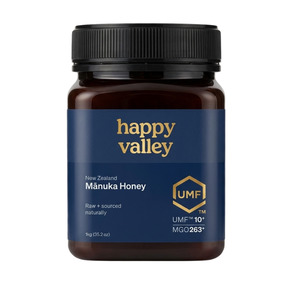 Happy Valley UMF 10+ Mānuka Honey 1kg