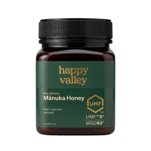 Happy Valley UMF 5+ Mānuka Honey 1kg