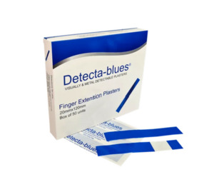 Products: Blue Detectable Plasters - Standard (Pack of 25) The Small Business Toolbelt