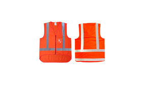 Products: Hi Vis Vest (Orange) - Small (No print) The Small Business Toolbelt